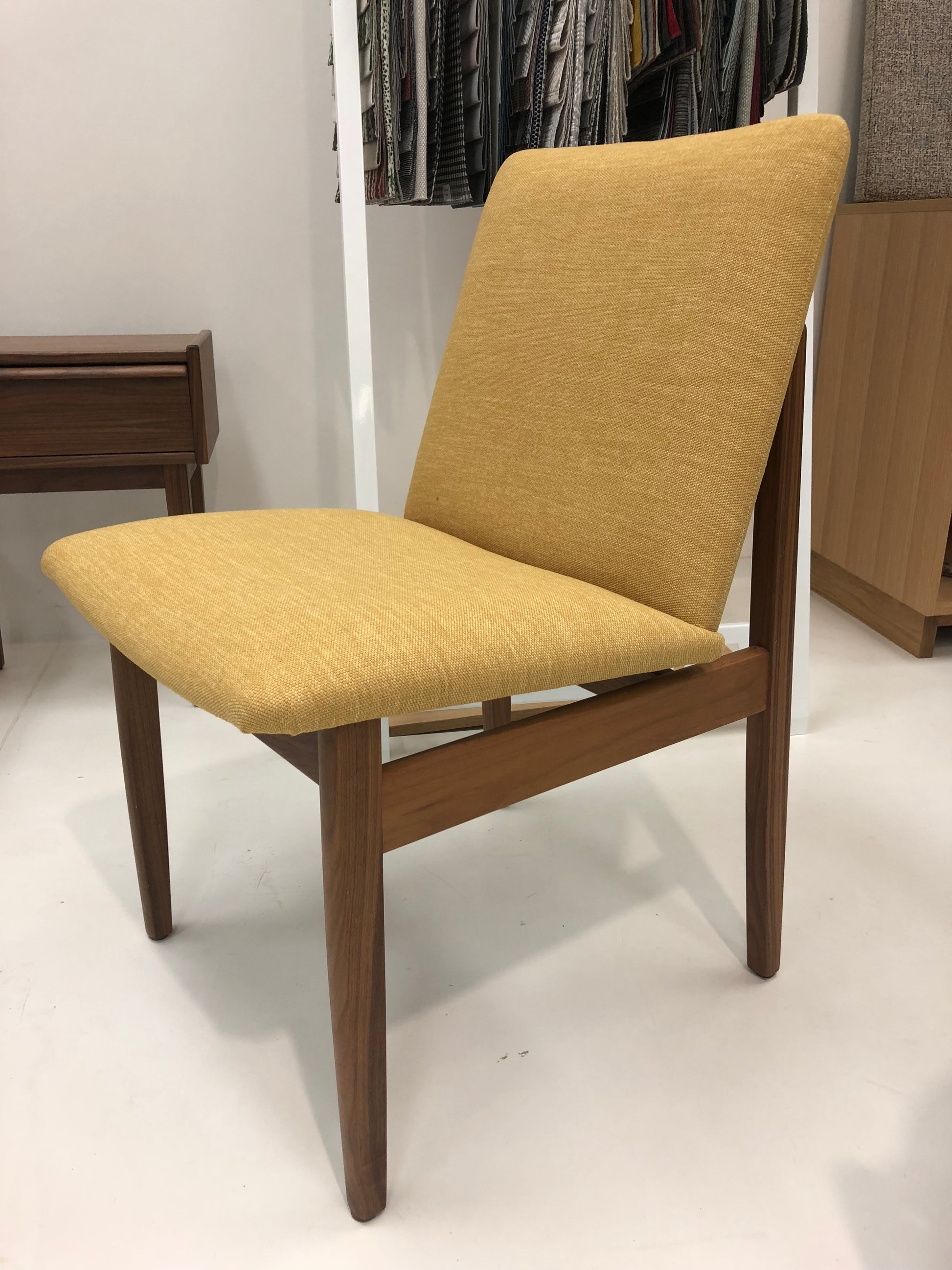 Parker Furniture Australia - Dining Chair Model 118, restoration by Covesmore Solutions. Available in Sydney, NSW at Parker furniture showroom.