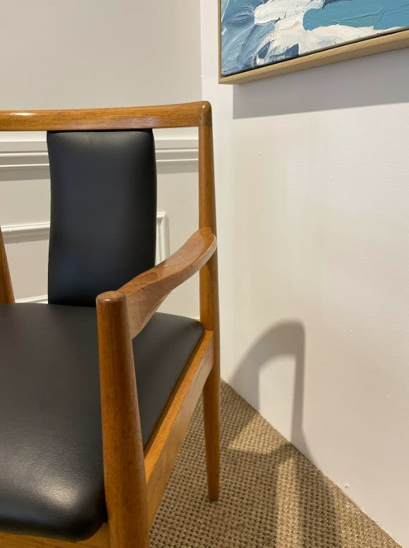 Side view of a Parker 89 Chair, restored and available for sale by Covesmore Solutions in Sydney.