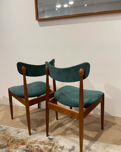 Parker dining chairs, fully restored and available for sale in Sydney. Parker 108 Model, by the Ex Parker People™.