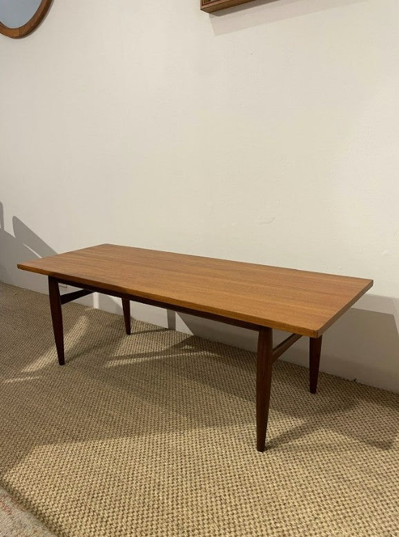 A Parker coffee table, fully restored and for sale online and in Parker furniture showroom in Willoughby. Full restoration carried by the Ex Parker People™.