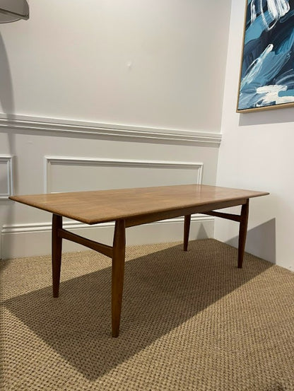 Parker mid century coffee table, available for sale in Willoughby and online. Full restoration by the Ex Parker People™.