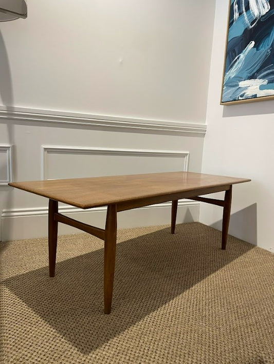 Parker mid century coffee table, available for sale in Willoughby and online. Full restoration by the Ex Parker People™.