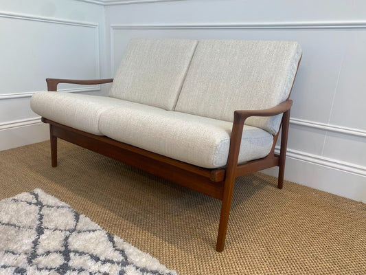 Parker 160 series, 2 seater, fully restored and reupholstered in premium fabric. Available online or at Parker furniture showroom in Sydney. Ex Parker People™