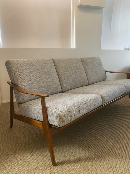 Authentic Parker 158 three-seater lounge highlighting classic Australian mid-century craftsmanship.